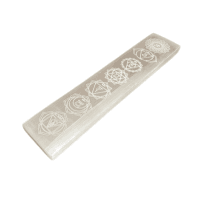 Плоча от селенит за почистване и зареждане на камъните - 20см