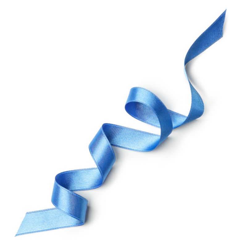 Синя панделка